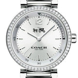 Coach Sports Crystals Silver Dial Silver Steel Strap Watch for Women - 14502194 Buy Now By Coach