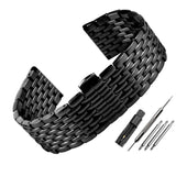 Emporio Armani Automatic Multifunction Black Dial Black Mesh Bracelet Watch For Men - AR60025 Buy Now By Emporio Armani