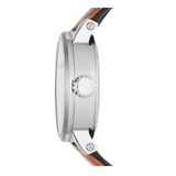 Fossil Boyfriend Automatic Skeleton Silver Dial Brown Leather Strap Watch for Women - ME3109 Buy Now By Fossil