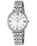 Fossil Jacqueline White Dial Silver Steel Strap Watch for Women - ES3433 Buy Now By Fossil