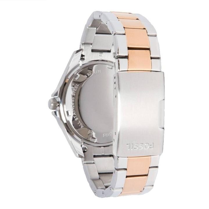Fossil Riley Multifunction Rose Gold Dial Two Tone Steel Strap Watch for Women - ES4145 Buy Now By Fossil