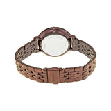 Fossil Jacqueline Brown Dial Brown Steel Strap Watch for Women - ES4275 Buy Now By Fossil