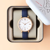 Fossil Jacqueline White Dial Blue Leather Strap Watch for Women - ES4291 Buy Now By Fossil
