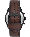 Fossil Bronson Chronograph Brown Dial Brown Leather Strap Watch for Men - FS5875 Buy Now By Fossil
