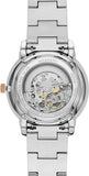 Fossil Neutra Automatic Skeleton White Dial Two Tone Steel Strap Watch for Men - ME3196 Buy Now By Fossil