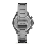 Fossil Bannon Multifunction Chronograph Grey Dial Grey Steel Strap Watch for Men - BQ2491 Buy Now By Fossil