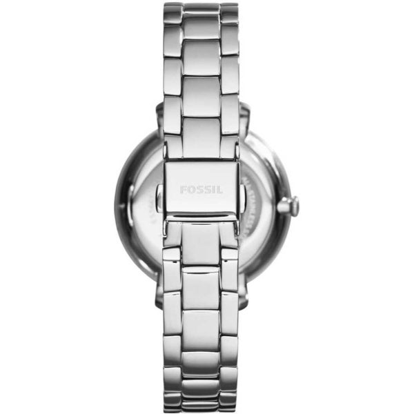 Fossil Jacqueline Silver Dial Silver Steel Strap Watch for Women - ES3664 Buy Now By Fossil
