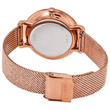Fossil Jacqueline Mother of Pearl White Dial Gold Mesh Strap Watch for Women - ES4352 Buy Now By Fossil