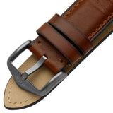 Fossil Garrett Chronograph Grey Dial Brown Leather Strap Watch for Men - FS5770 Buy Now By Fossil