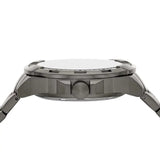Fossil Bronson Automatic Skeleton Black Dial Grey Steel Strap Watch for Men - ME3218 Buy Now By Fossil