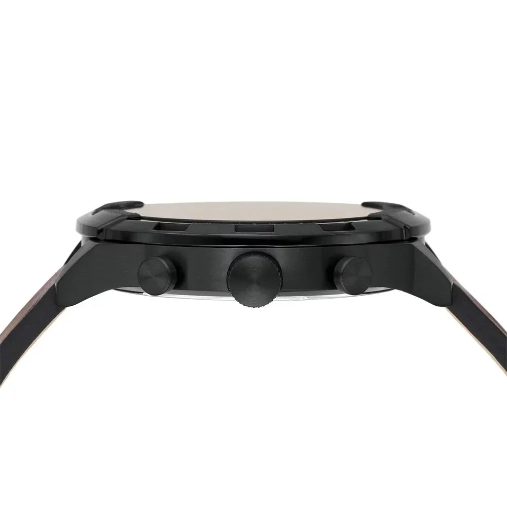 Fossil Bronson Chronograph Brown Dial Brown Leather Strap Watch for Men - FS5875 Buy Now By Fossil