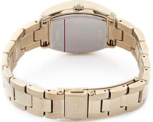Fossil Wallace Gold Tone Dial Gold Steel Strap Watch for Women - ES3176 Buy Now By Fossil