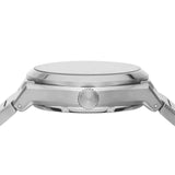 Fossil Everett Automatic Skeleton Blue Dial Silver Steel Strap Watch for Men - ME3220 Buy Now By Fossil