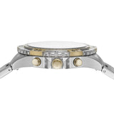 Fossil Garrett Chronograph Green Dial Two Tone Steel Strap Watch for Men - FS5622 Buy Now By Fossil