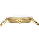 Fossil Jacqueline Moonphase Mother of Pearl Dial Gold Steel Strap Watch for Women - ES5167 Buy Now By Fossil