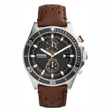 Fossil Wakefield Black Dial Brown Leather Strap Watch for Men - CH2944 Buy Now By Fossil