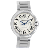 Cartier Ballon Bleu De Cartier Silver Dial Silver Steel Strap Watch for Women - WSBB0048 Buy Now By Cartier