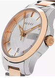 Gucci G Timeless Silver Dial Two Tone Steel Strap Watch For Women - YA126564 Buy Now By Gucci
