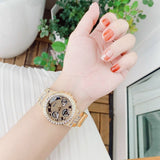 Guess Moonlight Diamonds Gold Dial Gold Steel Strap Watch for Women - GW0320L5 Buy Now By Guess