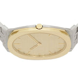 Gucci 25H Quartz Gold Dial Silver Steel Strap Watch for Women - YA163403 Buy Now By Gucci