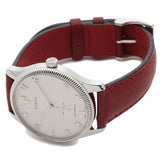 Gucci G Timeless Automatic Silver Dial Red Leather Strap Watch For Men - YA126346 Buy Now By Gucci