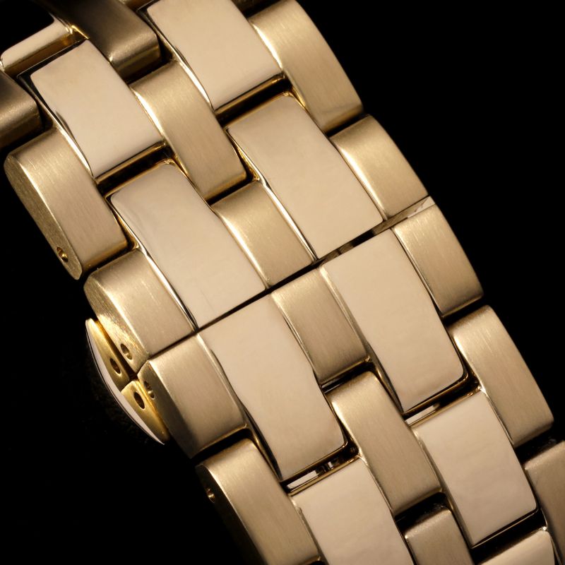 Versace Greca Time Quartz Gold Dial Gold Steel Strap Watch For Men - VE3K00522 Buy Now By Versace