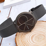 Calvin Klein Minimal Black Dial Black Mesh Bracelet Watch for Men - K3M5145X Buy Now By Calvin Klein