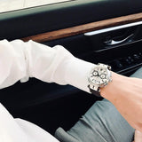 Versace Aion Chronograph White Dial Brown Leather Strap Watch for Men - VBR010017 Buy Now By Versace