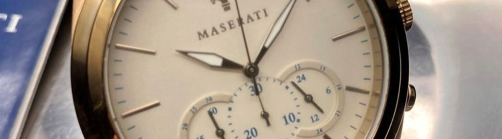 Maserati Traguardo Chronograph Grey Dial Leather Strap Men's Watch - R8871612016 Buy Now By Maserati