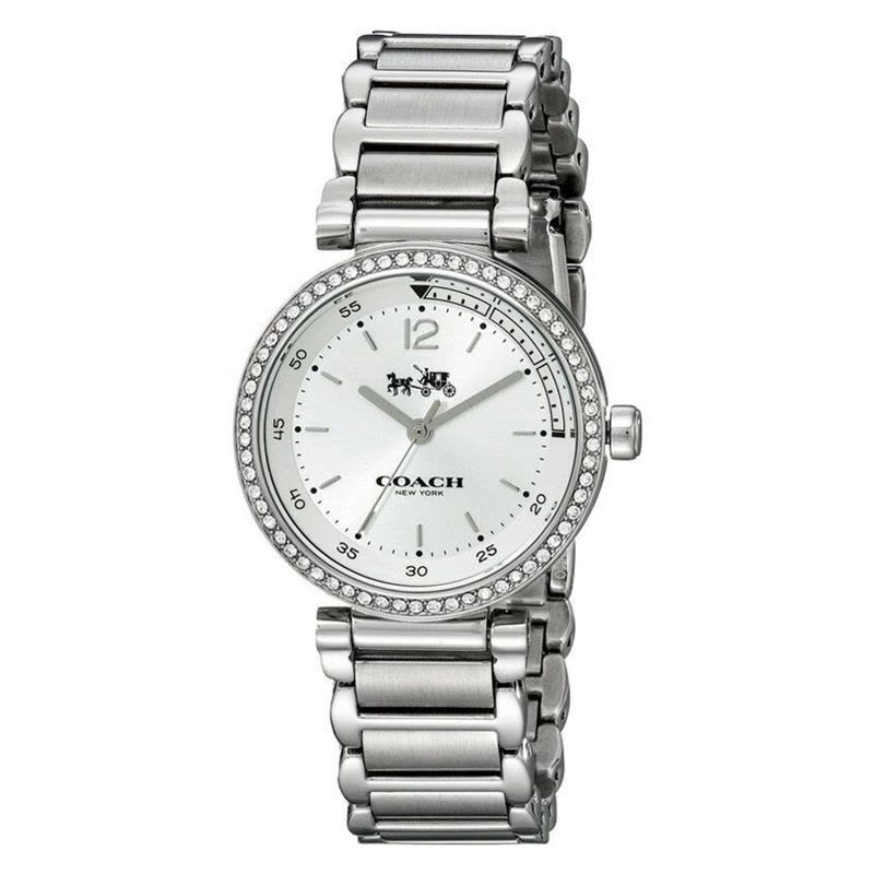 Coach Sports Crystals Silver Dial Silver Steel Strap Watch for Women - 14502194 Buy Now By Coach
