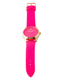 Gucci G Timeless Quartz Pink Dial Pink Leather Strap Watch For Women - YA1264115 Buy Now By Gucci