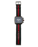 Gucci Coupe Chronograph Quartz Black Two Tone NATO Strap Watch For Men - YA131202 Buy Now By Gucci