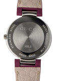 Gucci Interlocking G Quartz Pink Dial Pink Leather Strap Watch For Women - YA133321 Buy Now By Gucci