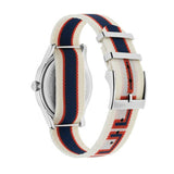 Gucci G Timeless Quartz White Dial Two Tone NATO Strap Watch For Men - YA1264071 Buy Now By Gucci