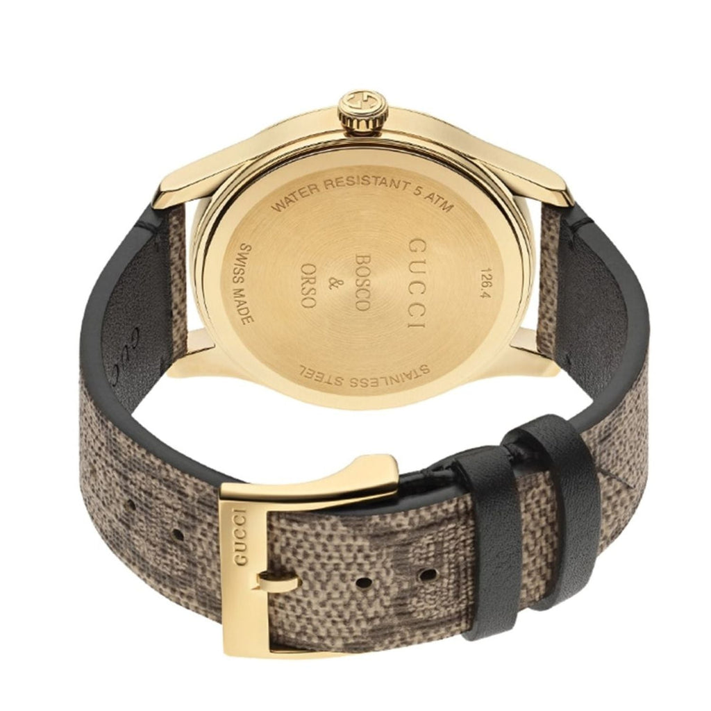 Gucci G Timeless Brown Dial Brown Leather Strap Watch For Women - YA1264056 Buy Now By Gucci