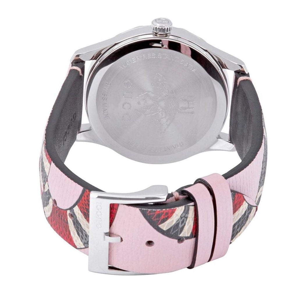 Gucci G Timeless Pink Dial Pink Leather Strap Watch For Women - YA1264083 Buy Now By Gucci