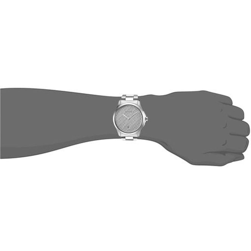 Gucci G Timeless Silver Dial Silver Steel Strap Watch For Women - YA126551 Buy Now By Gucci