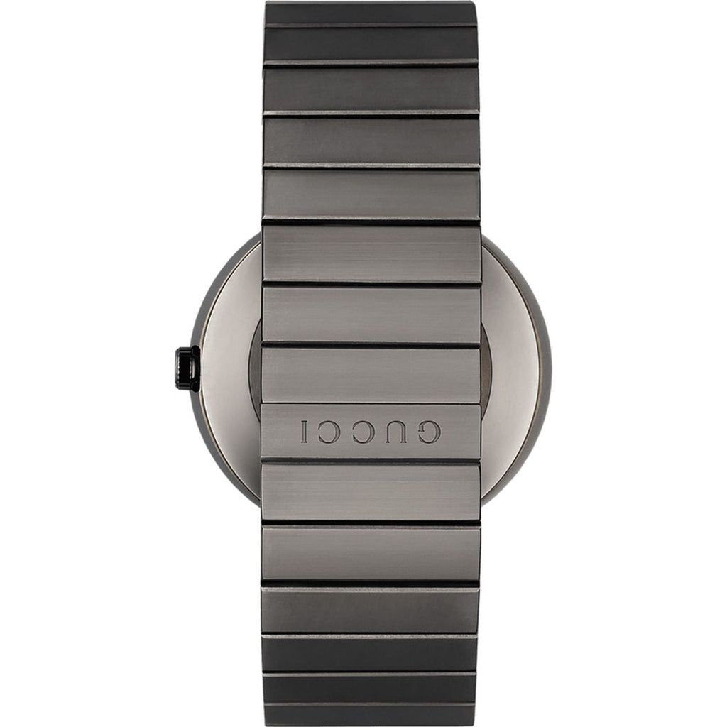 Gucci G Interlocking Quartz Grey Dial Grey Steel Strap Watch For Men - YA133210 Buy Now By Gucci