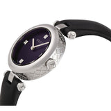 Gucci Diamantissima Quartz Diamonds Black Dial Black Leather Strap Watch for Women - YA141506 Buy Now By Gucci