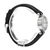 Gucci Diamantissima Diamonds Mother of Pearl Dial Black Leather Strap Watch For Women - YA141511 Buy Now By Gucci