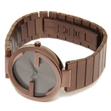 Gucci Interlocking G Quartz Brown Dial Brown Steel Strap Watch for Women - YA133317 Buy Now By Gucci