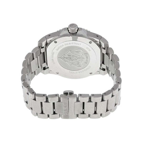 Gucci Dive Analog Blue Dial Silver Steel Strap Watch For Men - YA136203 Buy Now By Gucci