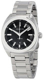Gucci GG2570 Quartz Black Dial Silver Steel Strap Watch For Men - YA142401 Buy Now By Gucci