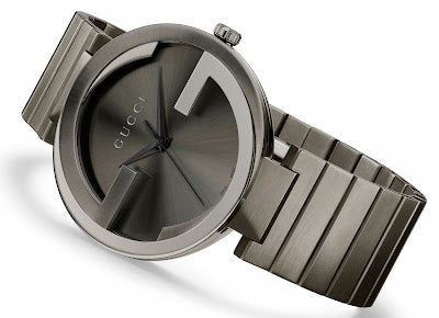 Gucci G Interlocking Quartz Grey Dial Grey Steel Strap Watch For Men - YA133210 Buy Now By Gucci