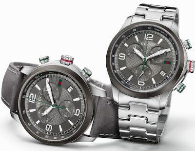 Gucci G Timeless Chronograph Grey Dial Silver Steel Strap Watch For Men - YA126238 Buy Now By Gucci