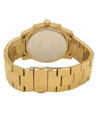 Guess Confetti Diamonds Gold Dial Gold Steel Strap Watch for Women - W0774L2 Buy Now By Guess