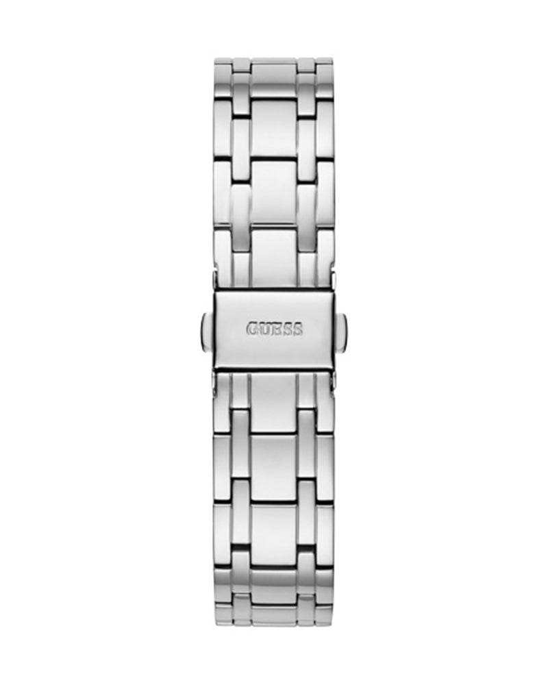 Guess Cosmo Diamonds Turquoise Dial Silver Steel Strap Watch for Women - GW0033L7 Buy Now By Guess