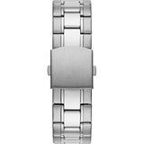 Guess Commander Chronograph Blue Dial Silver Steel Strap Watch for Men - GW0056G2 Buy Now By Guess