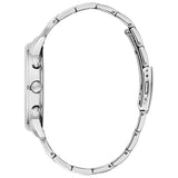 Guess Hendrix Green Dial Two Tone Steel Strap Watch For Men - GW0066G2 Buy Now By Guess