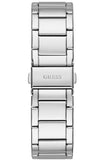 Guess Raven Diamonds Silver Dial Silver Steel Strap Watch for Women - GW0104L1 Buy Now By Guess